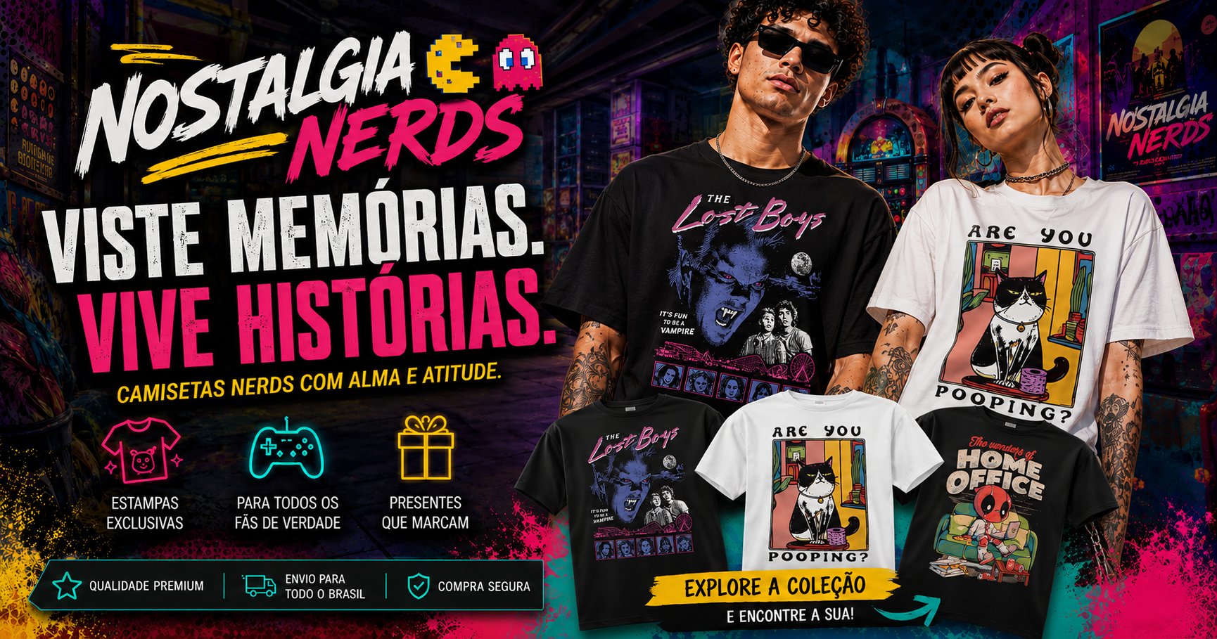 Nostalgia Nerd — Viste Memórias. Vive Histórias.